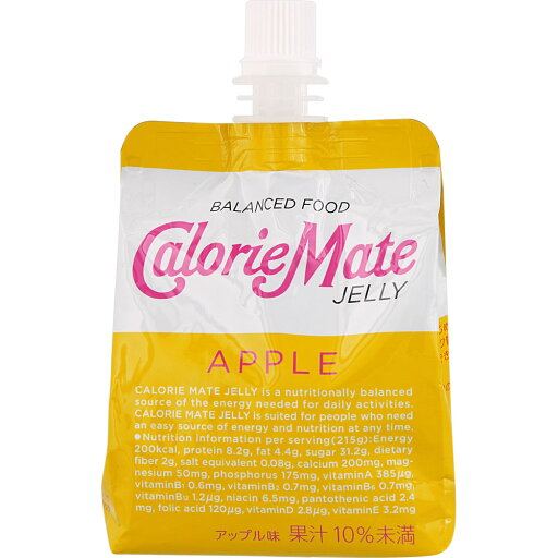 【合算3150円で送料無料】 大塚製薬 カロリーメイトゼリー アップル味 215g 【合算3150円で送料無料】 大塚製薬 カロリーメイトゼリー アップル味 215g