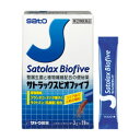 製品の特徴 ●植物センイを多く含むプランタゴ・オバタ種子を配合し腸内で膨潤することにより，自然に近いお通じを誘う植物性の便秘薬です。 ●ラクトミン（乳酸菌）と糖化菌が腸内で有用菌として働き，便秘や便秘に伴う諸症状の緩和を助けます。 ●服用しやすいココア風味で小粒の顆粒剤です。 使用上の注意 ■してはいけないこと （守らないと現在の症状が悪化したり,副作用・事故が起こりやすくなります） 1．本剤を服用している間は，次の医薬品を服用しないでください 　他の瀉下薬（下剤） 2．授乳中の人は本剤を服用しないか，本剤を服用する場合は授乳を避けてください 3．大量に服用しないでください ■相談すること 1．次の人は服用前に医師，薬剤師又は登録販売者にご相談ください 　（1）医師の治療を受けている人。 　（2）妊婦又は妊娠していると思われる人。 　（3）薬などによりアレルギー症状を起こしたことがある人。 　（4）次の症状のある人。 　　はげしい腹痛，吐き気・嘔吐 2．服用後，次の症状があらわれた場合は副作用の可能性がありますので，直ちに服用を中止し，この文書を持って医師，薬剤師又は登録販売者にご相談ください ［関係部位：症状］ 皮膚：発疹・発赤，かゆみ 消化器：はげしい腹痛，吐き気・嘔吐 3．服用後，次の症状があらわれることがありますので，このような症状の持続又は増強が見られた場合には，服用を中止し，医師，薬剤師又は登録販売者にご相談ください 　下痢 4．1週間位服用しても症状がよくならない場合は服用を中止し，この文書を持って医師，薬剤師又は登録販売者にご相談ください 効能・効果 ●便秘 ●便秘に伴う次の諸症状の緩和：頭重，のぼせ，肌あれ，吹出物，食欲不振（食欲減退），腹部膨満，腸内異常醗酵，痔 用法・用量 下記の1回服用量をなるべく空腹時にコップ1杯の水又は白湯でかまずに服用します。服用間隔は4時間以上おいてください。 ［年齢：1回服用量：1日服用回数］ 成人（15才以上）：1〜2包：2回を限度とします 15才未満：服用しないでください ただし，初回は最小量を用い，便通の具合や状態をみながら少しずつ増加又は減量してください。 用法関連注意 ●定められた用法・用量を厳守してください。 ●1日最大4包までを限度として服用してください。 成分分量 4包(12g)中 成分 分量 プランタゴ・オバタ種子末 8,672mg センナ実末 1,984mg ニコチン酸アミド 5mg 糖化菌 100mg ラクトミン(乳酸菌) 60mg 添加物 エリスリトール，ヒドロキシプロピルセルロース，カカオ末，アスコルビン酸，三二酸化鉄，アスパルテーム(L-フェニルアラニン化合物)，無水ケイ酸，香料（エチルバニリン，バニリン，デンプン部分加水分解物，プロピレングリコールを含む） 保管及び取扱い上の注意 （1）直射日光の当たらない湿気の少ない涼しい所に保管してください。 （2）小児の手の届かない所に保管してください。 （3）他の容器に入れ替えないでください。 　（誤用の原因になったり品質が変わるおそれがあります。） （4）使用期限をすぎた製品は，服用しないでください。 消費者相談窓口 会社名：佐藤製薬株式会社 問い合わせ先：お客様相談窓口 電話：03（5412）7393 受付時間：9：00〜17：00（土，日，祝日を除く） 製造販売会社 佐藤製薬株式会社 東京都港区元赤坂1丁目5番27号 剤形 散剤 リスク区分 第「2」類医薬品 広告文責：有限会社シンエイ 電話：077-544-5855