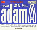 ●製品の特徴 痛みや熱は，プロスタグランジンという物質が体内で作られることにより起こります。 アダムA錠は，プロスタグランジンの生成を抑え，痛みや熱に効果をあらわすイブプロフェンに，その働きを助けるアリルイソプロピルアセチル尿素と無水カフェインを配合した小粒のフィルムコーティング錠です。 ●使用上の注意 ■してはいけないこと （守らないと現在の症状が悪化したり，副作用・事故が起こりやすくなります） 1．次の人は服用しないでください。 （1）本剤または本剤の成分によりアレルギー症状を起こしたことがある人。 （2）本剤または他の解熱鎮痛薬，かぜ薬を服用してぜんそくを起こしたことがある人。 （3）15歳未満の小児。 （4）出産予定日12週以内の妊婦。 2．本剤を服用している間は，次のいずれの医薬品も服用しないでください。 他の解熱鎮痛薬，かぜ薬，鎮静薬，乗物酔い薬 3．服用後，乗物または機械類の運転操作をしないでください。 （眠気等があらわれることがあります） 4．服用前後は飲酒しないでください。 5．長期連用しないでください。 ■相談すること 1．次の人は服用前に医師，歯科医師，薬剤師または登録販売者に相談してください。 （1）医師または歯科医師の治療を受けている人。 （2）妊婦または妊娠していると思われる人。 （3）授乳中の人。 （4）高齢者。 （5）薬などによりアレルギー症状を起こしたことがある人。 （6）次の診断を受けた人。 心臓病，腎臓病，肝臓病，全身性エリテマトーデス，混合性結合組織病 （7）次の病気にかかったことのある人。 胃・十二指腸潰瘍，潰瘍性大腸炎，クローン病 2．服用後，次の症状があらわれた場合は副作用の可能性があるので，直ちに服用を中止し，この添付文書を持って医師，薬剤師または登録販売者に相談してください。 ［関係部位：症状］ 皮膚：発疹・発赤，かゆみ，青あざができる 消化器：吐き気・嘔吐，食欲不振，胃部不快感，胃痛，口内炎，胸やけ，胃もたれ，胃腸出血，腹痛，下痢，血便 精神神経系：めまい 循環器：動悸 呼吸器：息切れ その他：目のかすみ，耳なり，むくみ，鼻血，歯ぐきの出血，出血が止まりにくい，出血，背中の痛み，過度の体温低下，からだがだるい まれに次の重篤な症状が起こることがあります。その場合は直ちに医師の診療を受けてください。 ［症状の名称：症状］ ショック（アナフィラキシー）：服用後すぐに，皮膚のかゆみ，じんましん，声のかすれ，くしゃみ，のどのかゆみ，息苦しさ，動悸，意識の混濁等があらわれる。 皮膚粘膜眼症候群（スティーブンス・ジョンソン症候群）：高熱，目の充血，目やに，唇のただれ，のどの痛み，皮膚の広範囲の発疹・発赤等が持続したり，急激に悪化する。 中毒性表皮壊死融解症：高熱，目の充血，目やに，唇のただれ，のどの痛み，皮膚の広範囲の発疹・発赤等が持続したり，急激に悪化する。 肝機能障害：発熱，かゆみ，発疹，黄疸（皮膚や白目が黄色くなる），褐色尿，全身のだるさ，食欲不振等があらわれる。 腎障害：発熱，発疹，尿量の減少，全身のむくみ，全身のだるさ，関節痛（節々が痛む），下痢等があらわれる。 無菌性髄膜炎：首筋のつっぱりを伴った激しい頭痛，発熱，吐き気・嘔吐等の症状があらわれる。（このような症状は，特に全身性エリテマトーデスまたは混合性結合組織病の治療を受けている人で多く報告されている。） ぜんそく：息をするときゼーゼー，ヒューヒューと鳴る，息苦しい等があらわれる。 再生不良性貧血：青あざ，鼻血，歯ぐきの出血，発熱，皮膚や粘膜が青白くみえる，疲労感，動悸，息切れ，気分が悪くなりくらっとする，血尿等があらわれる。 無顆粒球症：突然の高熱，さむけ，のどの痛み等があらわれる。 3．服用後，次の症状があらわれることがあるので，このような症状の持続または増強が見られた場合には，服用を中止し，この添付文書を持って医師，薬剤師または登録販売者に相談してください。 便秘，眠気 4．5〜6回服用しても症状がよくならない場合は服用を中止し，この添付文書を持って医師，歯科医師，薬剤師または登録販売者に相談してください。 ●効能・効果 頭痛・歯痛・月経痛（生理痛）・咽喉痛・関節痛・筋肉痛・神経痛・腰痛・肩こり痛・抜歯後の疼痛・打撲痛・耳痛・骨折痛・ねんざ痛・外傷痛の鎮痛，悪寒・発熱時の解熱 ●用法・用量 次の1回量を1日3回を限度とし，なるべく空腹時をさけて水またはお湯でかまずに服用してください。服用間隔は4時間以上おいてください。 ［年齢：1回量］ 成人（15歳以上）：2錠 15歳未満の小児：服用しないこと ●用法関連注意 （1）定められた用法・用量を厳守してください。 （2）錠剤の取り出し方 錠剤の入っているPTPシートの凸部を指先で強く押して裏面のアルミ箔を破り，取り出してお飲みください。 （誤ってそのまま飲み込んだりすると食道粘膜に突き刺さる等思わぬ事故につながります。） ●成分分量 2錠中 成分分量 イブプロフェン150mg アリルイソプロピルアセチル尿素60mg 無水カフェイン80mg ●添加物 乳糖水和物，セルロース，ヒドロキシプロピルセルロース，無水ケイ酸，クロスポビドン，ステアリン酸マグネシウム，ヒプロメロース(ヒドロキシプロピルメチルセルロース)，酸化チタン，マクロゴール，カルナウバロウ ●保管及び取扱い上の注意 （1）直射日光の当たらない湿気の少ない涼しい所に保管してください。 （2）小児の手の届かない所に保管してください。 （3）誤用をさけ，品質を保持するために他の容器に入れかえないでください。 （4）使用期限を過ぎた製品は服用しないでください。 ●消費者相談窓口 会社名：皇漢堂製薬株式会社 問い合わせ先：お客様相談窓口 電話：フリーダイヤル0120-023520 受付時間：平日9：00〜17：00（土，日，祝日を除く） ●製造販売会社 皇漢堂製薬（株） 会社名：皇漢堂製薬株式会社 住所：兵庫県尼崎市長洲本通2丁目8番27号 ●リスク区分等 第「2」類医薬品広告文責：有限会社シンエイ 電話：077-544-5855