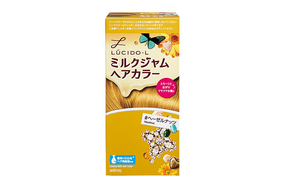 【合算3150円で送料無料】【医薬部外品】ルシードエル(LUCIDO-L) ミルクジャムヘアカラー ＃ヘーゼルナッツ