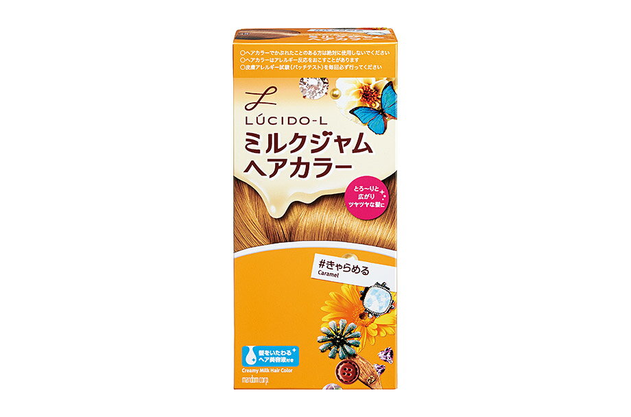 【合算3150円で送料無料】【医薬部外品】ルシードエル(LUCIDO-L) ミルクジャムヘアカラー ＃きゃらめる