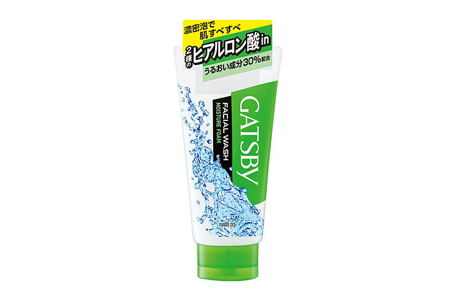 【合算3150円で送料無料】ギャツビー(GATSBY) フェイシャルウォッシュ モイスチャーフォーム 130g