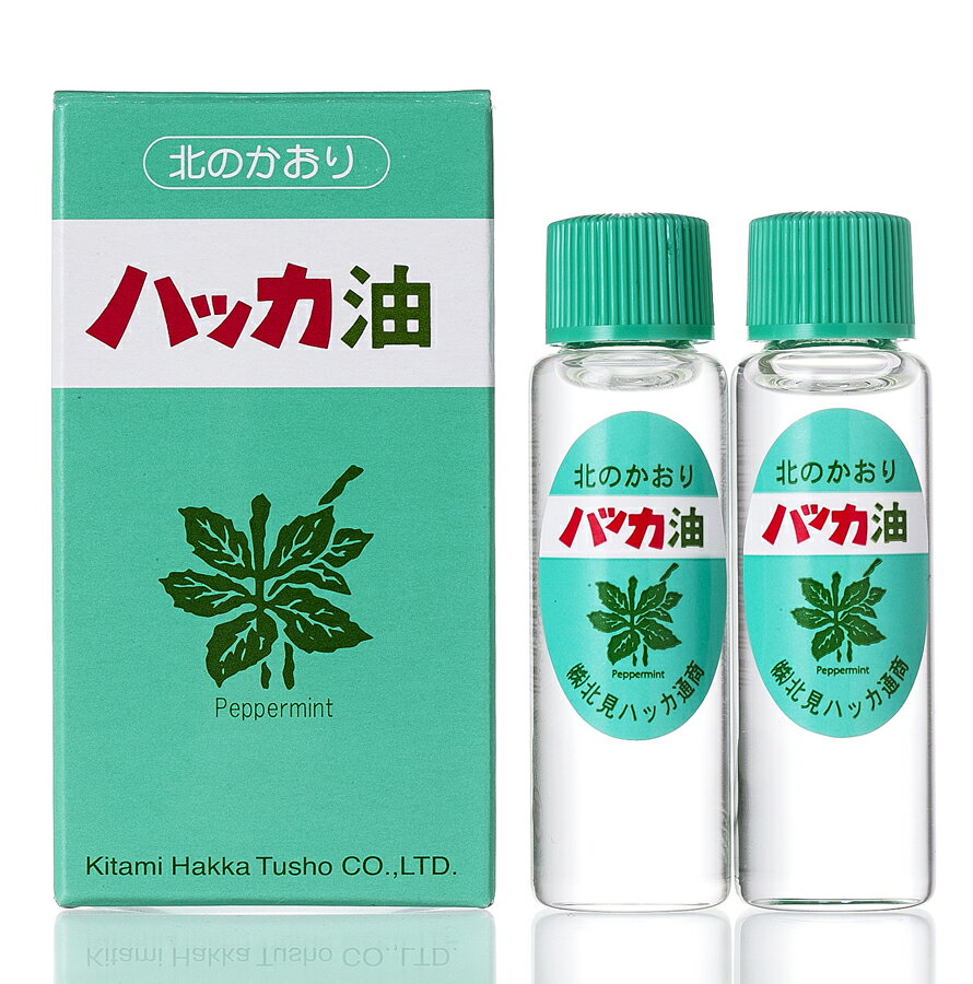 北見ハッカ ハッカ油　リフィル詰替え用 12ml×2本入　ハ