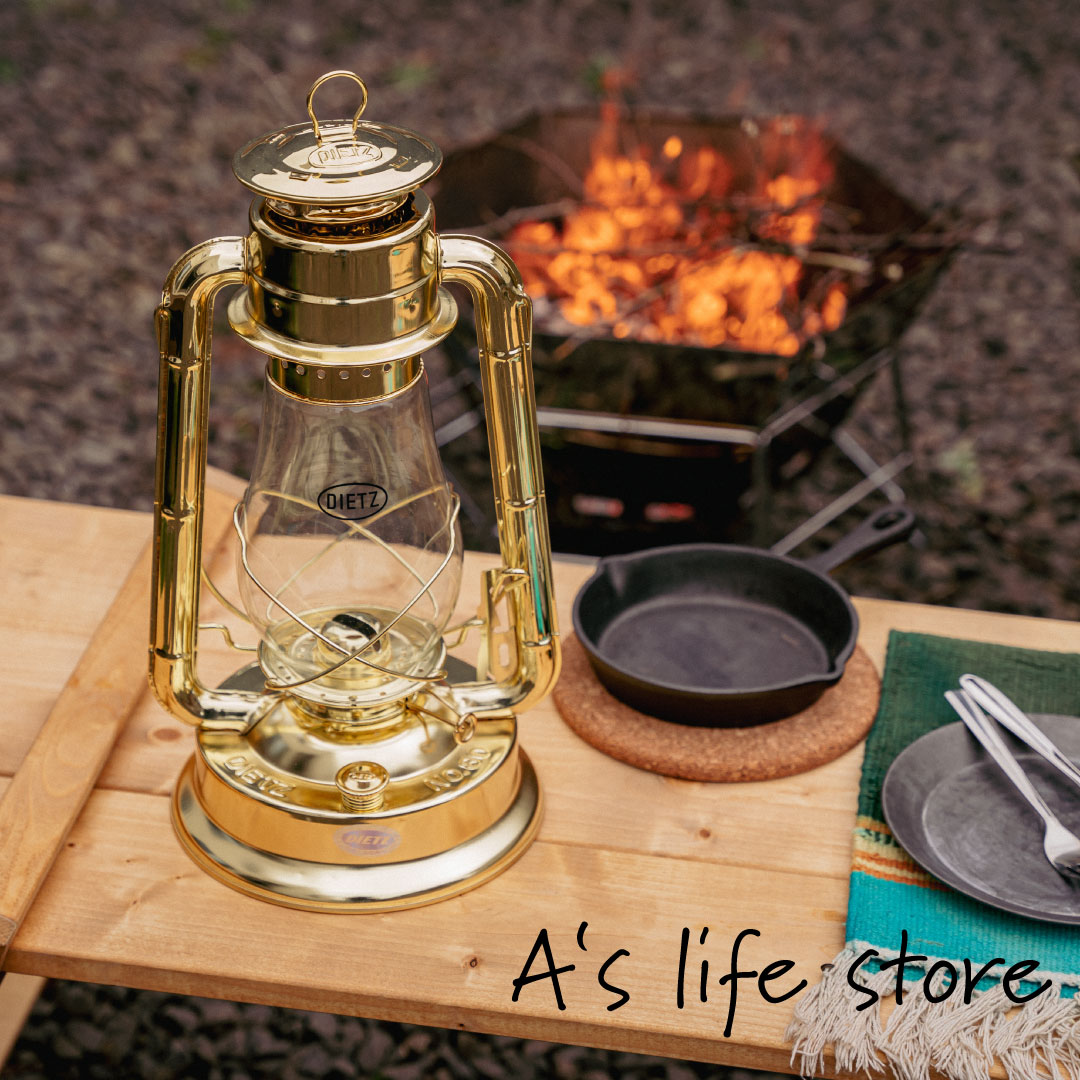 DIETZ デイツ ハリケーンランタン ＃D80（No.80）ゴールド dietz-d80-gold アウトドア用品