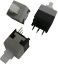 オルタネイトプッシュ電源スイッチ 6本足(2sw-0060黒・2sw-0052赤・2sw-0058灰用 1sw-300~312用) 10個入 <2sw-0021...
