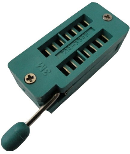 ゼロプレッシャーICソケット 14ピンゼロプレッシャーICソケット 1個入 <1co-006> ゼロプレッシャーICソケット 14ピンゼロプレッシャーICソケット 1個入 <1co-006>
