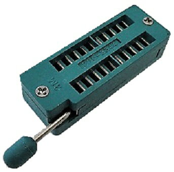 20ピンゼロプレッシャーICソケット　ゼロプレッシャーICソケット　1個入　＜1co-009＞