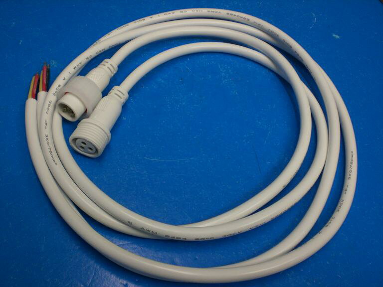 樂天商城 - 3P　0.75 〜300V　線付生活防水コネクタ　yczxd　約900mm　メス1本・オス1本入　＜1co-266＞