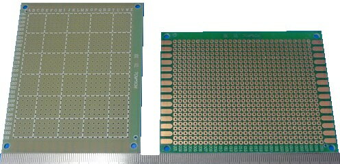 片面ガラス　ユニバーサル基板　70mm×90mm　24×30ホール　1枚入＜1pc-027＞