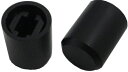 円の直径φ8.5mm 高さ10.5mm スイッチキャップ 1sw-034~041・1sw-139~154用 円 柱キャップ 黒 10個入 <1sw-314>