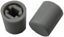 円の直径φ9mm 高さ10.5mm スイッチキャップ 1sw-034〜041・1sw-139〜154用 灰 10個入 <1sw-322>
