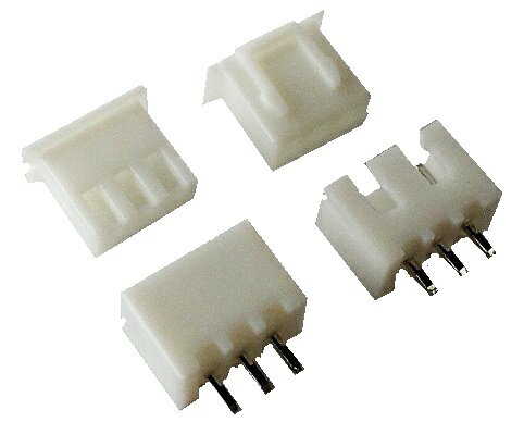 3P　垂直　互換EIコネクタ　2.54mmピッチ　基板と線のコネクタC　金具付　5組入　＜2co-203＞