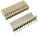 13P 垂直 基板と線のコネクタ 互換 コネクタ 金具付 5組入 <2co-303>