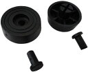 差込式プラスチック足 穴の直径φ10.0mm 高さ8mm 円の直径φ28mm 差込式プラスチック足 12個入 <2zi-012>
