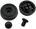 差込式プラスチック足 円の直径φ20mm 穴の直径φ8.0mm 高さ4.0mm 差込式プラスチック足 12個入 <2zi-014>