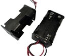 単三 4本 単3 電池 ボックス・電池 ケース 約31.4×約59.5×厚28.3mm コード付 1個入 <bat-007>|詳細画像