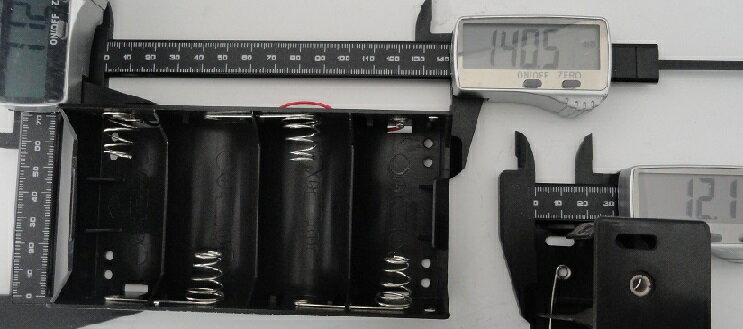 単一 4本 単1 電池ボックス・電池ケース 約...の紹介画像2
