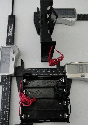 18650 4本 電池ボックス・電池ケース 長...の紹介画像2