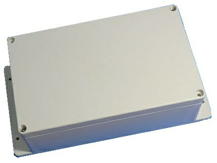 200×120×75mm　耳付き電子基板収納ケース　プラスチックケース　F1-2　1個入　＜box-100＞