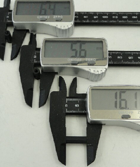 M3　約16mm　両メネジ　スペーサー　黒　12本入　＜bps-0042＞