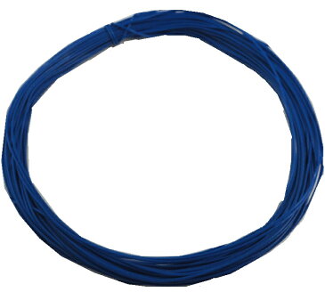 工作用CPU信号用電線 青6 AVR 0.12 外径約0.4mm 芯線径約0.1mm 芯線数1 長さ約10m <cod-026>