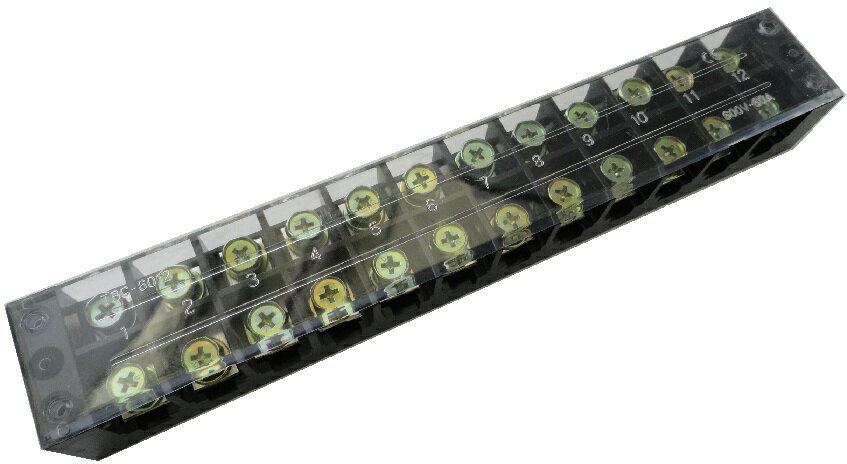 樂天商城 - 端子台・ターミナル　TBC6012　12T　耐圧600V　60A　1個入＜con-327＞