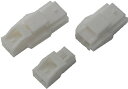 2P 線対線 コネクタA 金具付 2個組 <con-800>