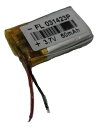 3.7V 約80mA 約13.6×約25.2×厚約3.3mm 工作用リチウムイオン充電池 USBから充電 1個入 <kei-712>