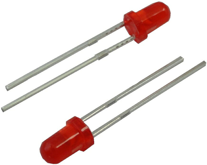 工作用LED　円の直径φ3mm　橙・オレンジ　IV800~1000mcd　VF2.2~2.4V　WL595~605nm　10本入　＜led-804＞ led- 041　　円の直径φ3mm　赤　約2000〜2500mcd 042　　緑 043　　黄色 044　　円の直径φ5mm　赤　約2000〜2500mcd 045　　緑 046　　黄色 102　　円の直径φ3mm　赤　約2000〜2500mcd 104　　黄色 105　　緑 106　　青 109　　白 led- 112　　円の直径φ5mm　赤　約2000〜2500mcd 114　　黄色 115　　緑 116　　青 119　　白 led- 120　　赤　1.8〜2.0V　2×3×4mmサイズ 121　　緑　1.8〜2.0V 122　　高輝度黄色　1.9〜2.1V 123　　高輝度白　IV2500〜3000mcd　3.0V〜3.2V 124　　青　3.0V〜3.2V　IV600〜800mcd 入数10