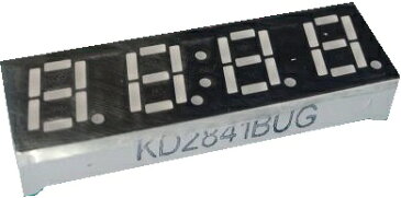 時計用7セグ KD2841BUG アノードコモン 7セグ4桁 緑 1個入 <led-923>