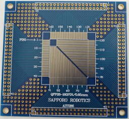 変換基板　QFP　0.65mmピッチLSI　変換基板　1枚入　＜pcb-007＞