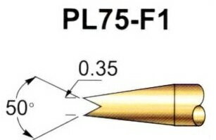 スプリングテストプローブ　PL75-F1　10本入＜pla-004＞