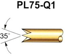 スプリングテストプローブ　PL75-Q1　10本入＜pla-010＞