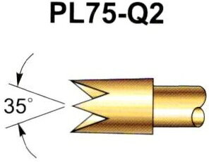 スプリングテストプローブ　PL75-Q2　10本入＜pla-011＞