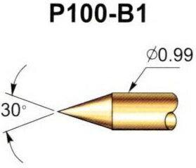 スプリングテストプローブ　P100-B1　10本入　＜pla-022＞