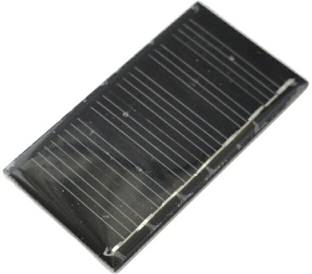 約70x38mm　3v　80mA　工作用太陽電池　太陽電池　1枚入　＜psp-302＞