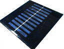 約100mm×100mm×厚4mm 5V 70mA 工作用太陽電池 小型ソーラーパネル 1枚入 <psp-502>