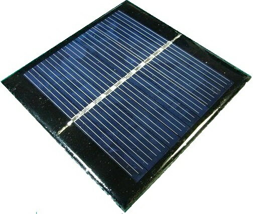 約70x70mm 5v 約100mA 工作用太陽電池 小型ソーラーパネル 1枚入 ＜psp-504＞