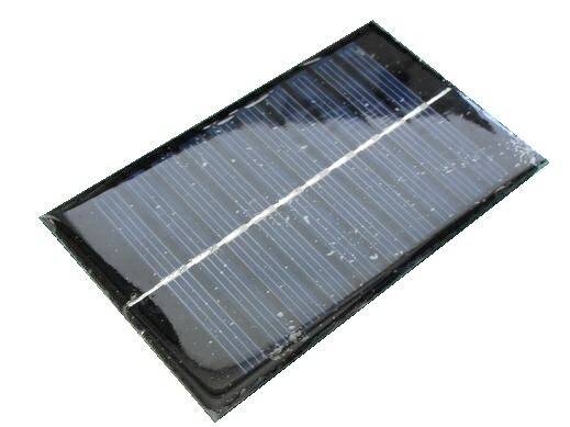 約115mmx70mm　5v　約150mA　工作用太陽電池　小型ソーラーパネル　1枚入　＜psp-506＞