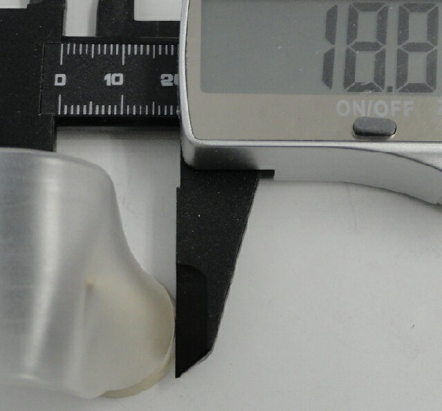 収縮前の円の直径φ16mm（実地φ18.8mm）　熱収縮チューブ　透明　長さ約1m　＜suc-245＞