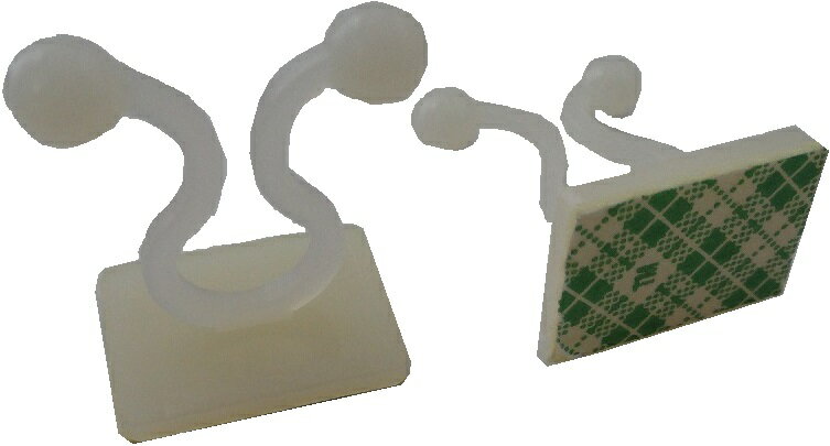 シール固定 ケーブルタイツイスト　円の直径φ8mm以内　KL-3　12個入＜yjp-0617＞