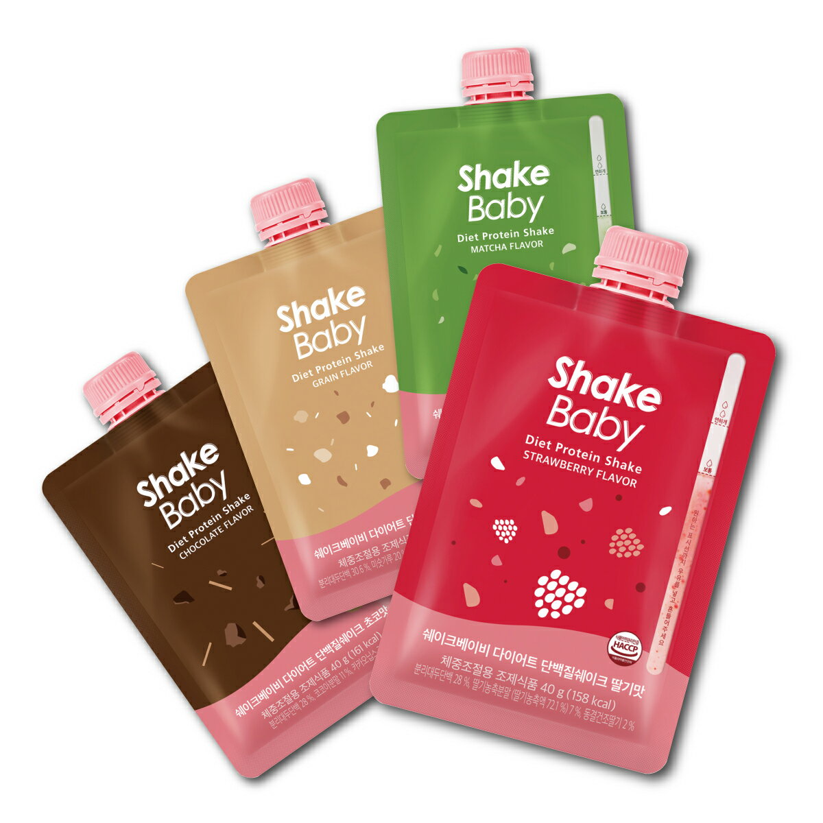 ダイエット シェイクベビー ShakeBaby 40g ストロベリー チョコ 穀物 抹茶 プロテイン タンパク質 インナービューティー 置き換え ボディーメイク 訳あり アウトレット