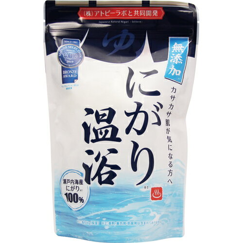 にがり温浴 400g 5個セット にがり 入浴剤 マグネシウム 保湿 送料無料 無添加 瀬戸内海産にがり アトピーラボ共同開発