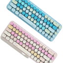 ミッフィー68keys光るキーボード&マウスパッドセット【ブルー】ミッフィー miffy キーボード マウスパッド ワイヤレス 送料無料 可愛い かわいい プレ...