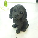 5Pオフ★サラセラの日SALE!横浜炭物語 プリティードッグ犬シリーズ コッカースパニエル 置物 お洒落 可愛い 動物 子いぬ 仔イヌ 贈り物 ギフト プレゼン...