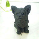 5Pオフ★サラセラの日SALE!横浜炭物語 ラブリードッグ犬シリーズ パピヨン 置物 お洒落 可愛い 動物 子いぬ 仔イヌ 贈り物 ギフト プレゼント 消臭 癒...