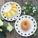 【アウトレット】白い食器 ハート透かし ソーサー 15.5cm / 受け皿 ソーサー ハート 白磁 白い食器 透かし モーニング お洒落 インスタ映え