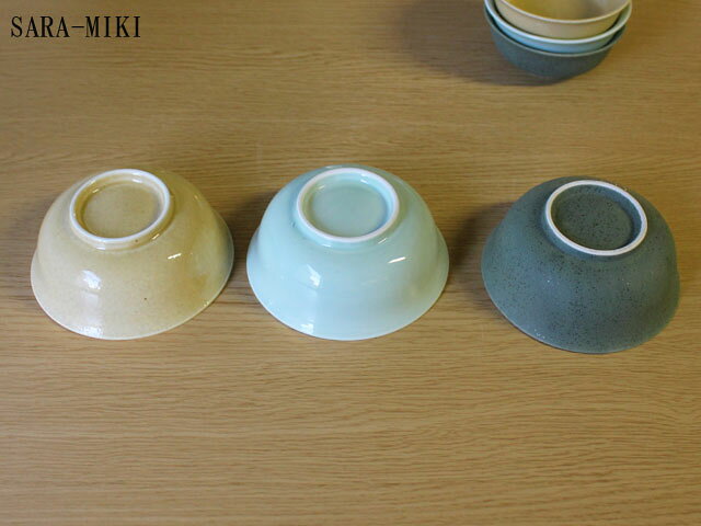 【アウトレット】3種の和風小鉢 [大:約11cm]（色選択） / 和食器 小鉢 ボウル 黄瀬戸 青磁 伊賀織部 おかず小鉢 前菜鉢 副菜鉢 デザートボウル アイスカップ フルーツボウル 和カフェ ヨーグルト sara-miki-10004041 サラーミキ サンプル画像3
