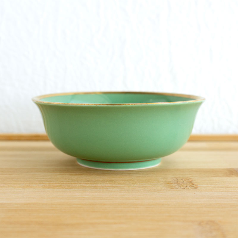 【アウトレット】抹茶金筋 小鉢 (小) [約9.5cm×H3.7cm] / 和食器 小鉢 小付 酒肴 ...