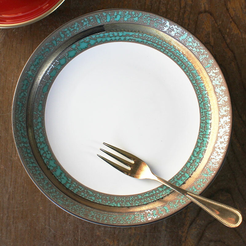 【アウトレット】東三彩フルーツ皿[Φ17×H3.4cm] / お菓子皿 取り皿 フルーツ皿 コーンフレーク 浅鉢 金..